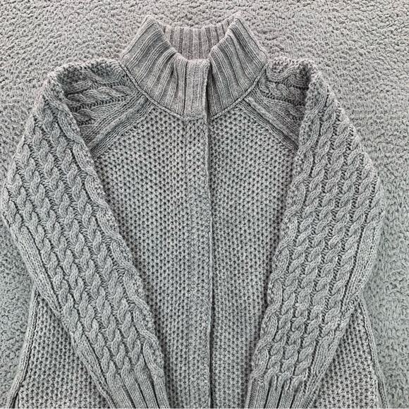Cynthia Rowley Women's Cable Knit Button Up Cardigan Wool Alpaca Blend  Size: M - Picture 4 of 14